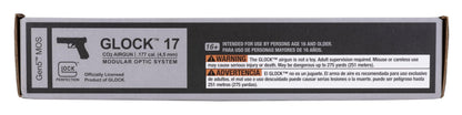 Glock 17 Gen 5 MOS Blowback .177 Caliber BB Gun Pistol