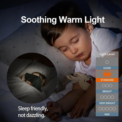 2 Pack Magnetic Motion Sensor Night Light with Stick-On Base, Cruise Rechargeable Battery Powered Cordless Glow Light, Ideal for Bedroom, Bathroom, Stairway- Moonlit