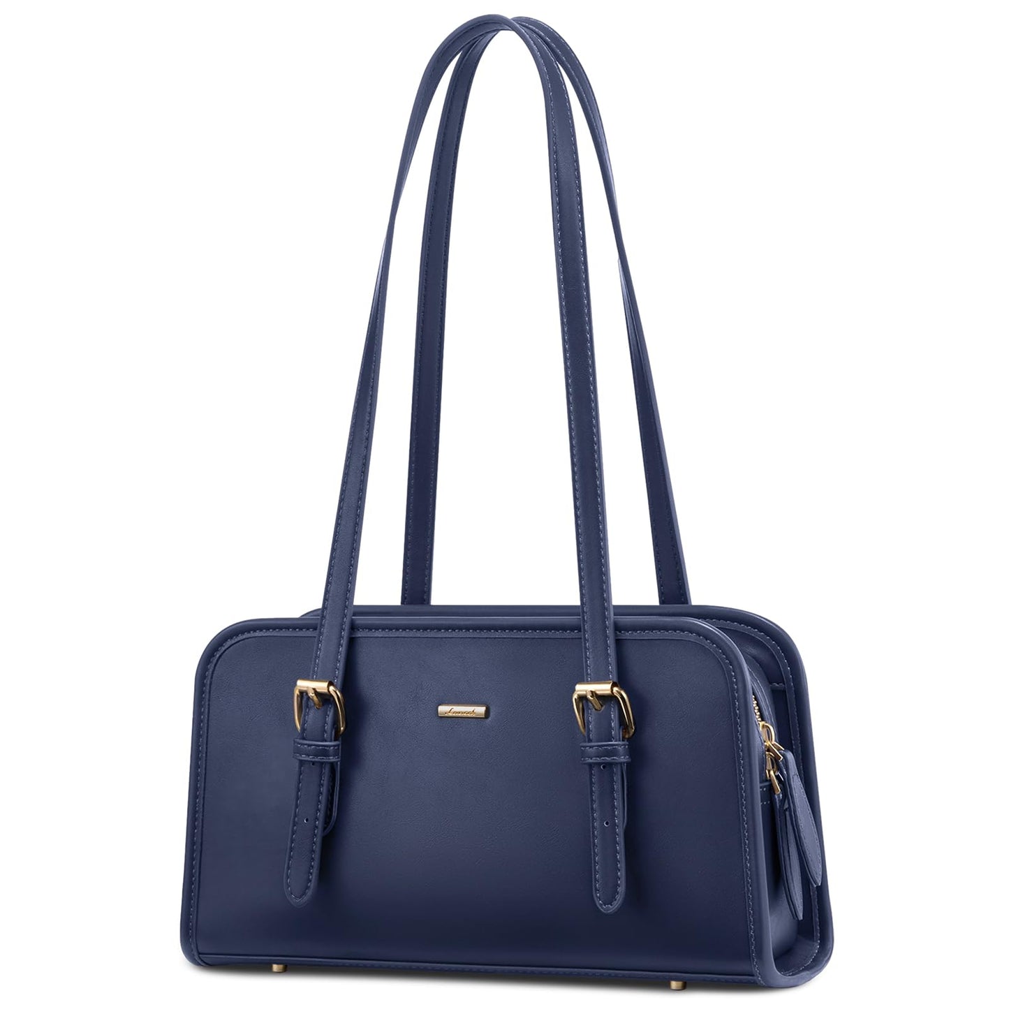 LOVEVOOK Swing Zip Shoulder Bag, Small Purses for Women Trendy Handbags, Mini Vintage Hobo Clutch Leather Tote