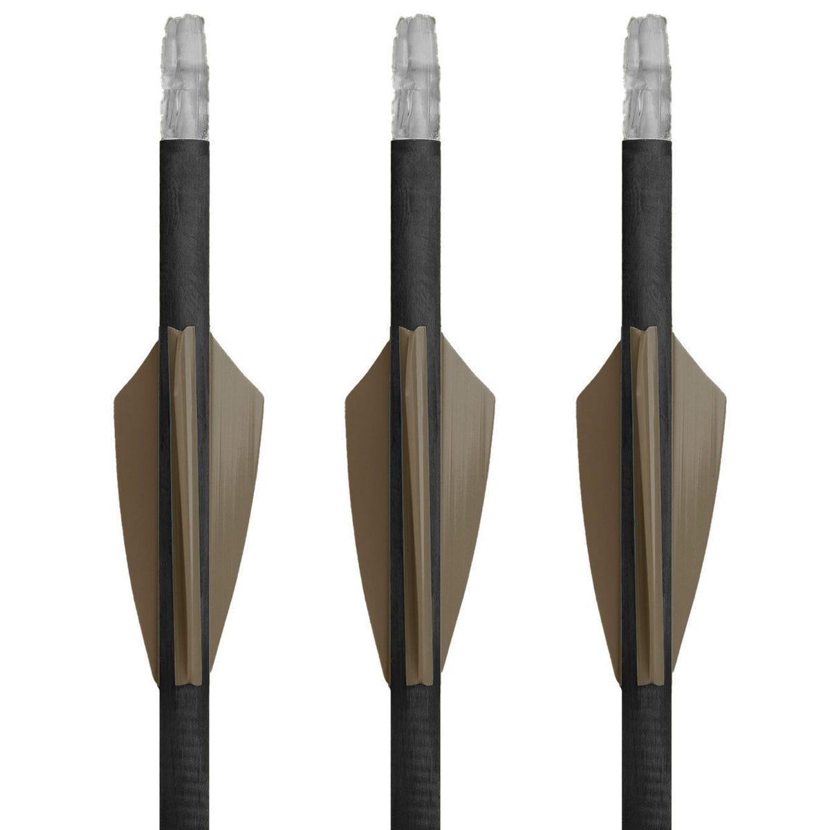 TAC Vanes 2.25" Driver Arrow Vanes | Archery Fletching for Compound & Crossbow | Durable, Lightweight, High Accuracy, OD Green 36 Pack