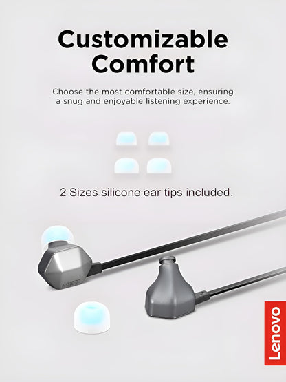 Lenovo Legion RGB Gaming in-Ear Headphones with USB-C E510-7.1 Surround Sound, Hi-Res Audio, in-Line Controller with RGB Lights - Compatible with PC, Tablet, Phone