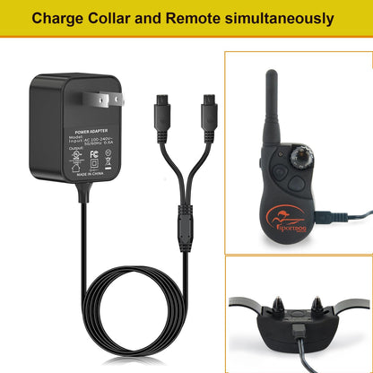 5V Charger Replacement for SportDOG Charging Adaptor Compatible with SportDOG Collar SD-425 SD-425S SD-425CAMO and SD-825 SD-825X Remote Trainer