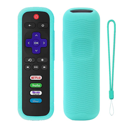 Silicone Protective Controller Cover fits for Roku TV Voice Remote | Element Roku | Westinghouse Roku TV Controller Cover,Glow in The Dark