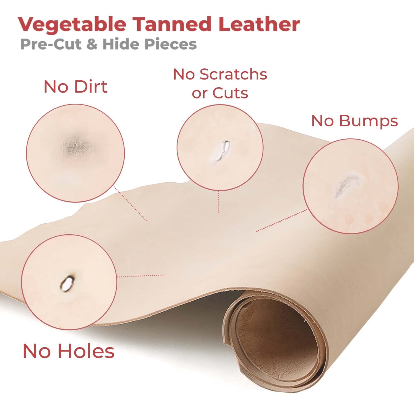 ELW Leather Blank Belt | 5-6 Oz. (2-2.4mm) Thickness | Size: 1"x60" (2.54x152cm) | Cowhide Vegetable Tanned | Full Grain Strip, Strap | Ideal for DIY Belts for Tooling, Crafting, Stamping, Dyeing
