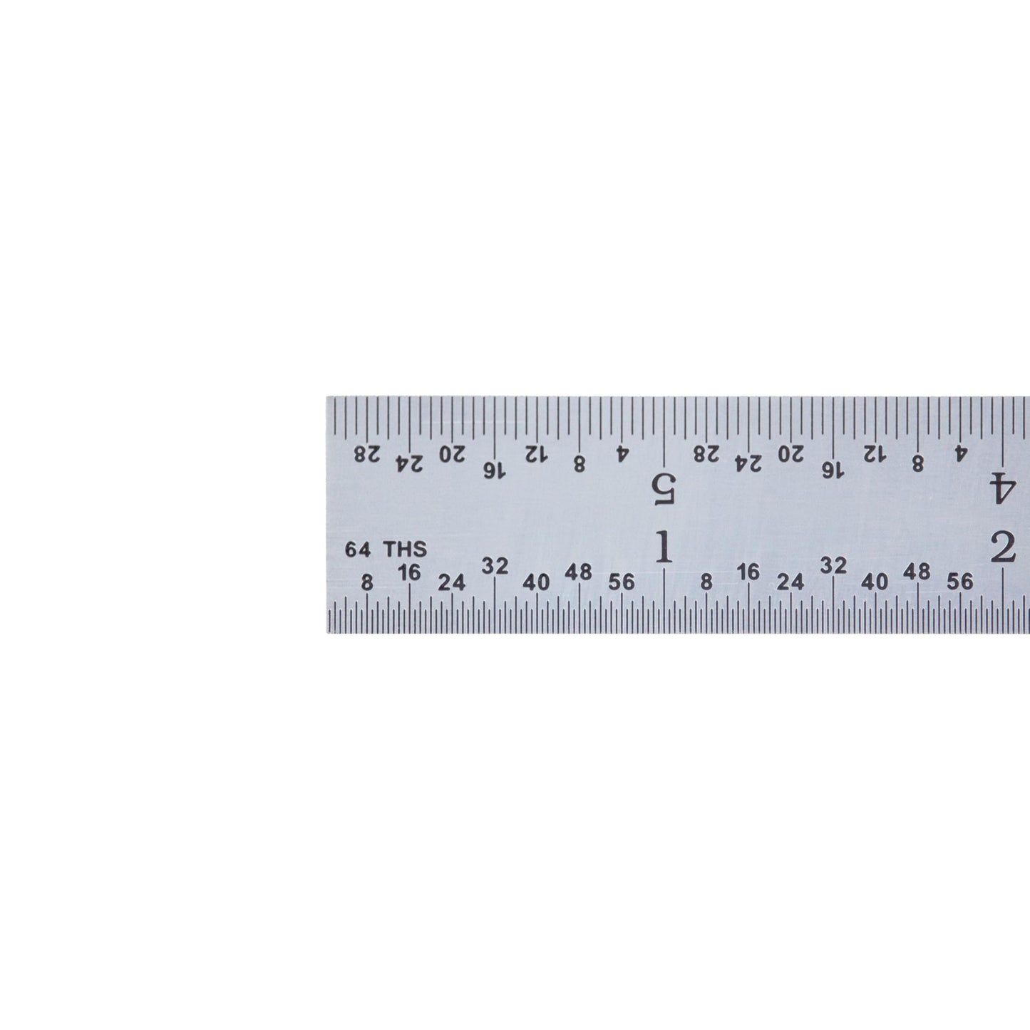 PEC Tools 6” Machinist Rule, Spring Tempered Steel Rule with Satin Chrome Finish, 3/64" Thick x 3/4" Wide, Rigid Metal Ruler with Inch Graduation(3R), High Precision Measuring Tool, Made in USA