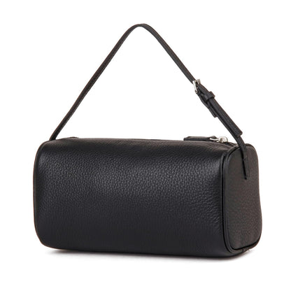 DONNAIN Premium Full-Grained Leather Crossbody Purses for Women, Hobo Bags for Women Crossbody with Adjustable Strap (Black-Lychee pattern, Small)