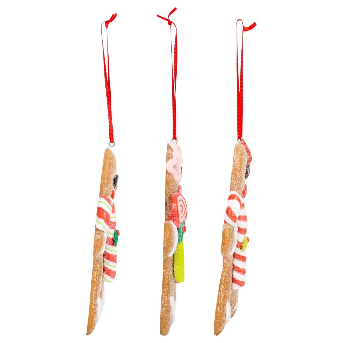 Gingerbread Man PVC Ornament by RAZ Imports, Inc