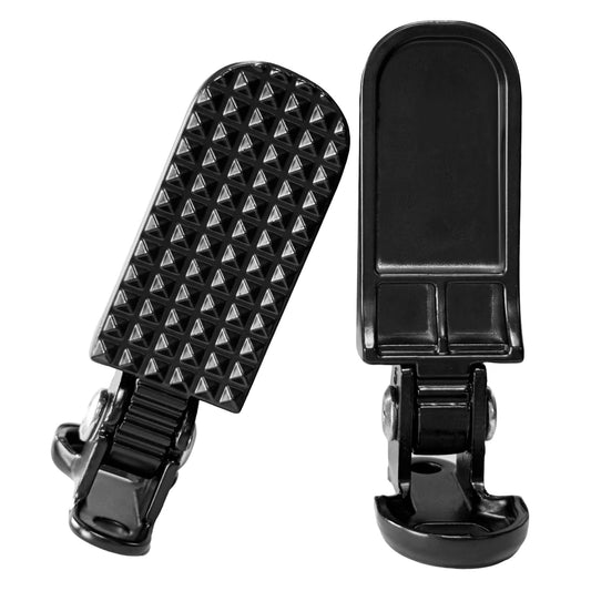 1 Pair Bike Rear Pedals Mini Folding Bike Foot Pegs Stable Bicycle Rear Pedals for Mountain Bike Electric Bike
