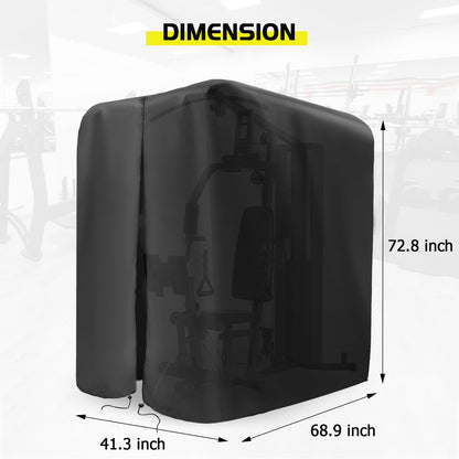 Guisong Protective Cover for Home Gym Set, Waterproof& Dustproof Cover for Gym Station/Home Excersize Equipment Set-Indoor or Outdoor
