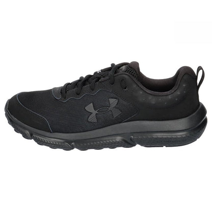 Under Armour Men's Charged Assert 10 Shoes, (002) Black/Black/Black, 8.5 Wide