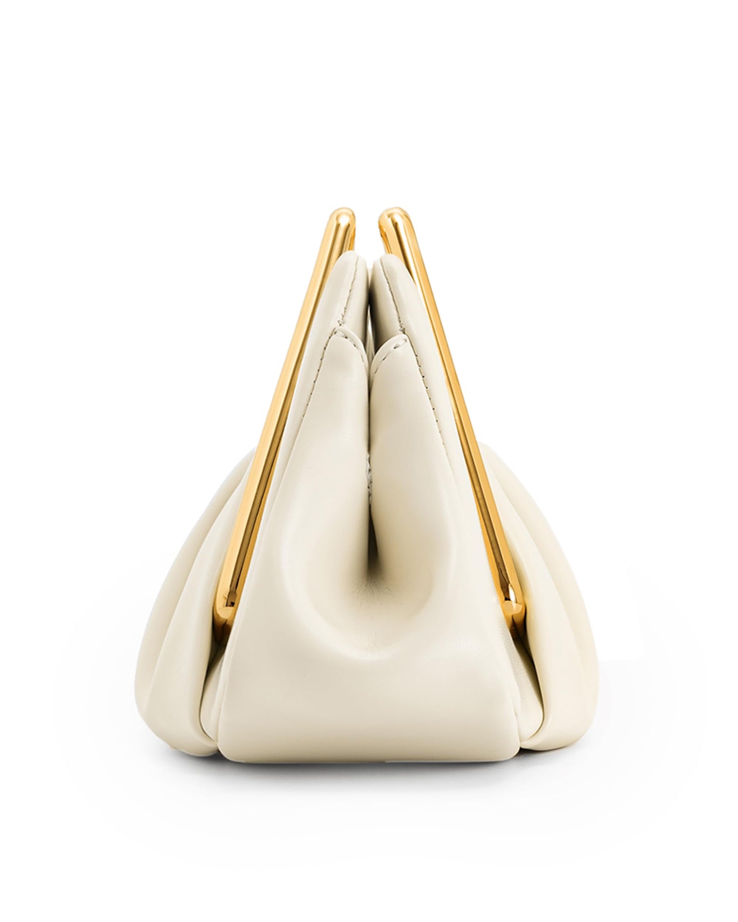 JW PEI Women's Lila Metal Frame Clutch - Ivory