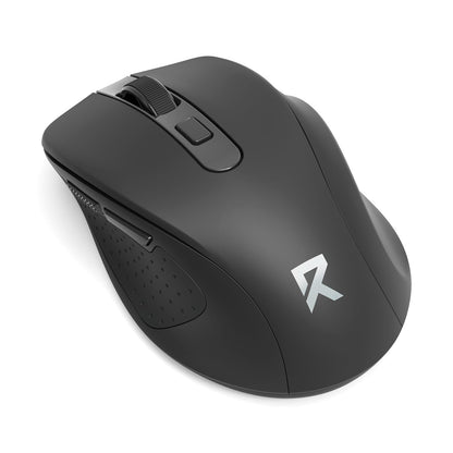 Redragon BM-4092 Wireless Mouse, 5 Level 4000DPI, 18 Months Battery, 2.4GHz Cordless, Portable Optical Computer Mouse for Laptop, PC, Chromebook, Windows, Mac, for Small Hand