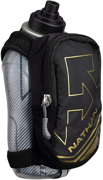 Nathan SpeedDraw Plus Insulated Handheld Water Bottle – Grip-Free Running Flask for Runners, Hiking, and Sports