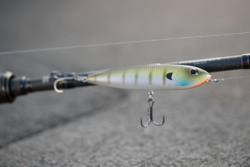Berkley Choppo Topwater Fishing Lure, Bone, Size 75, Cupped Propeller Tail for Balance of Sound and Spray, Equipped with Sharp Fusion19TM Hook