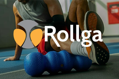 Rollga LITE - The Better Foam Roller for Back Pain, Flexibility, Muscle Recovery, Yoga, Pilates, Deep Tissue Massage, Headache, Physical Therapy, & Exercise. Neck, Back, Legs, & Feet