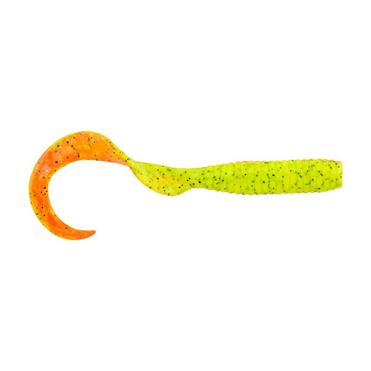 Berkley Gulp! Grub Fishing Soft Bait, Firetiger, 4"
