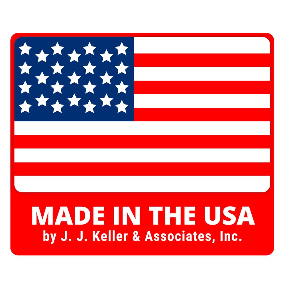 Out of Service Tags 50-pk. - 6.25" x 3.125", Red, Synthetic, 12" Tag Wires Attached, J. J. Keller & Associates, Inc.