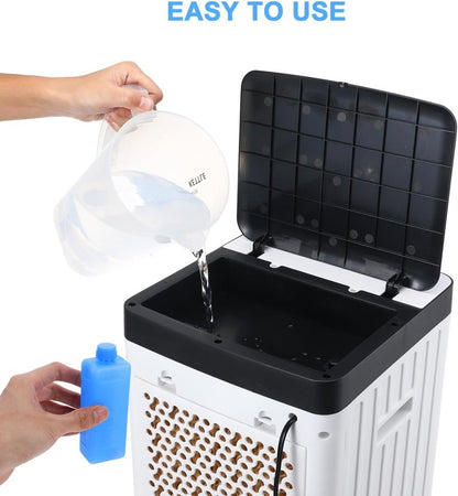 Reusable Ice Packs for Air Cooler Fan | Leak-Proof Ice Crystal Boxes - 4 Pcs for Lunch Boxes, Coolers & Breastmilk Storage
