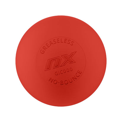 PEARL NX Greaseless Lacrosse Balls by Guardian Innovations (20 Pack) - Long Lasting, No-Bounce Balls Perfect for Indoor Play and Practice - Red