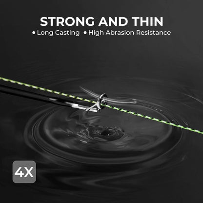 KastKing Superpower ColorShield Braided Fishing Line, Chameleon, 20LB, 150Yards, X4