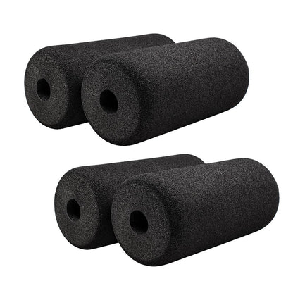 Foot Foam Pads Rollers(7.87in*3.14in*3.14in) for Exercise Machine, Inversion Table, Workout Bench, Sits Ups Replacement Parts, Home Gym Accesories