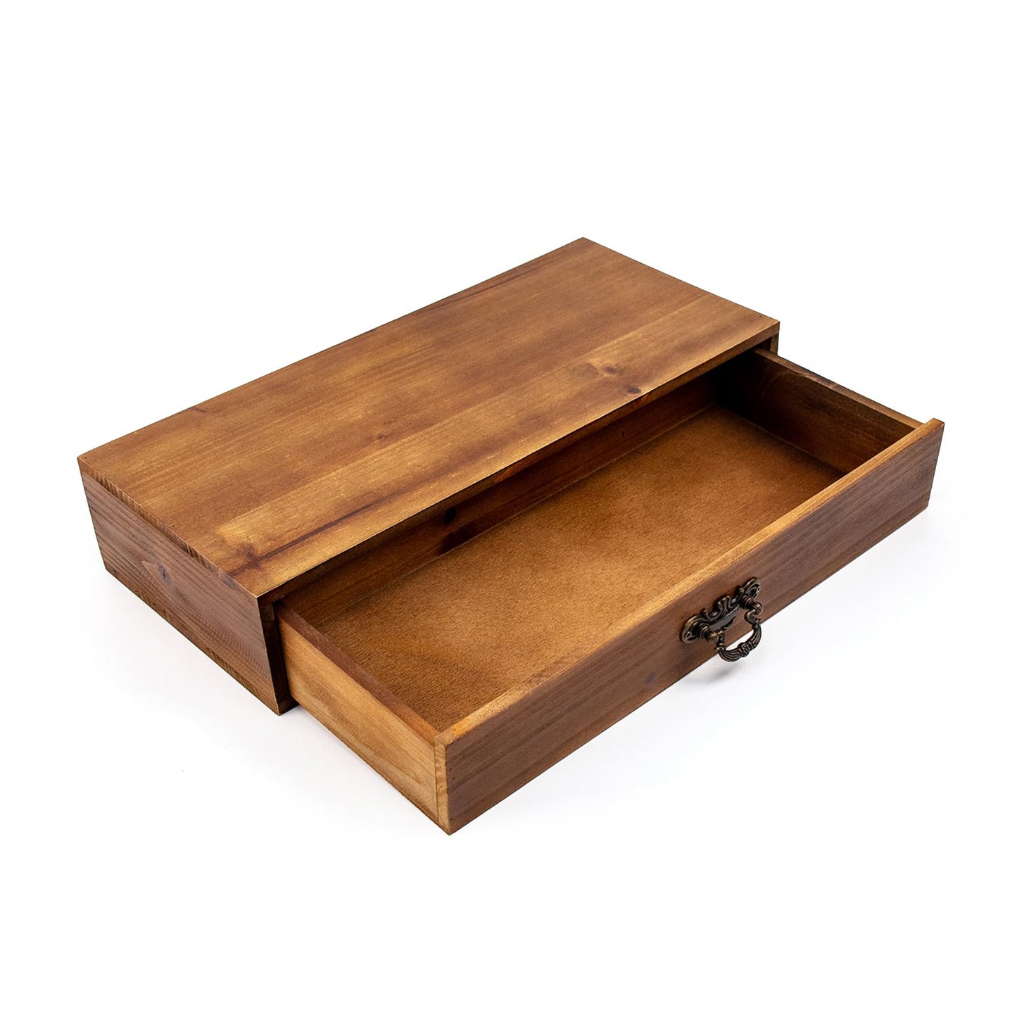 BONNY DODO Wooden Drawers Organizer Soild Desktop Drawer Storage Box Organizer With Drawers, Office Organization for Countertop Table To Store Mail, Phone, Suppliers, Glasses (Wood)