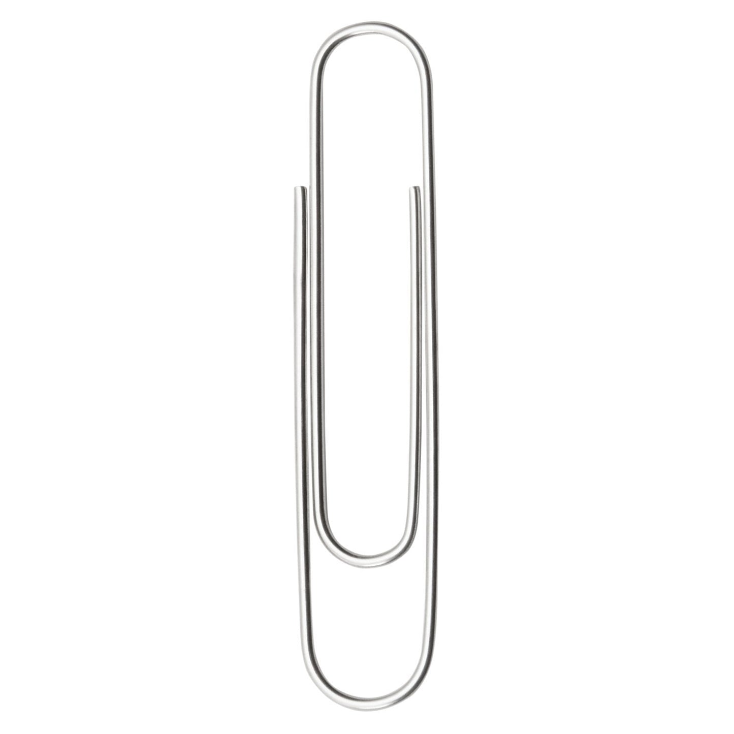 ACCO Brands Paper Clips, Jumbo, Smooth, Economy, 10 Boxes, 100/Box (72580)