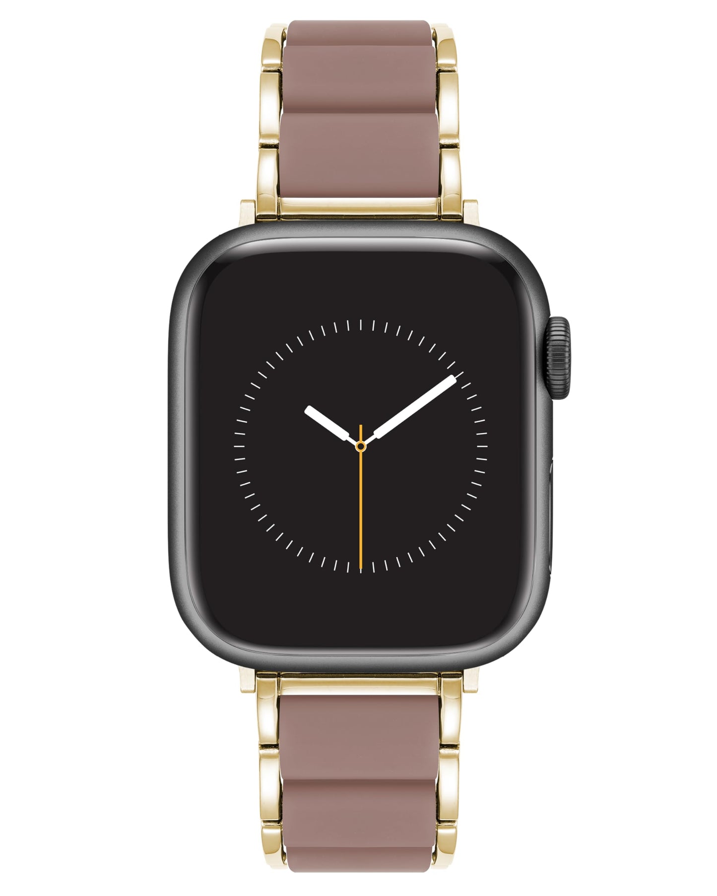Anne Klein Silicone Fashion Bracelet for Apple Watch, Secure, Adjustable, Apple Watch Replacement Band, Fits Most Wrists