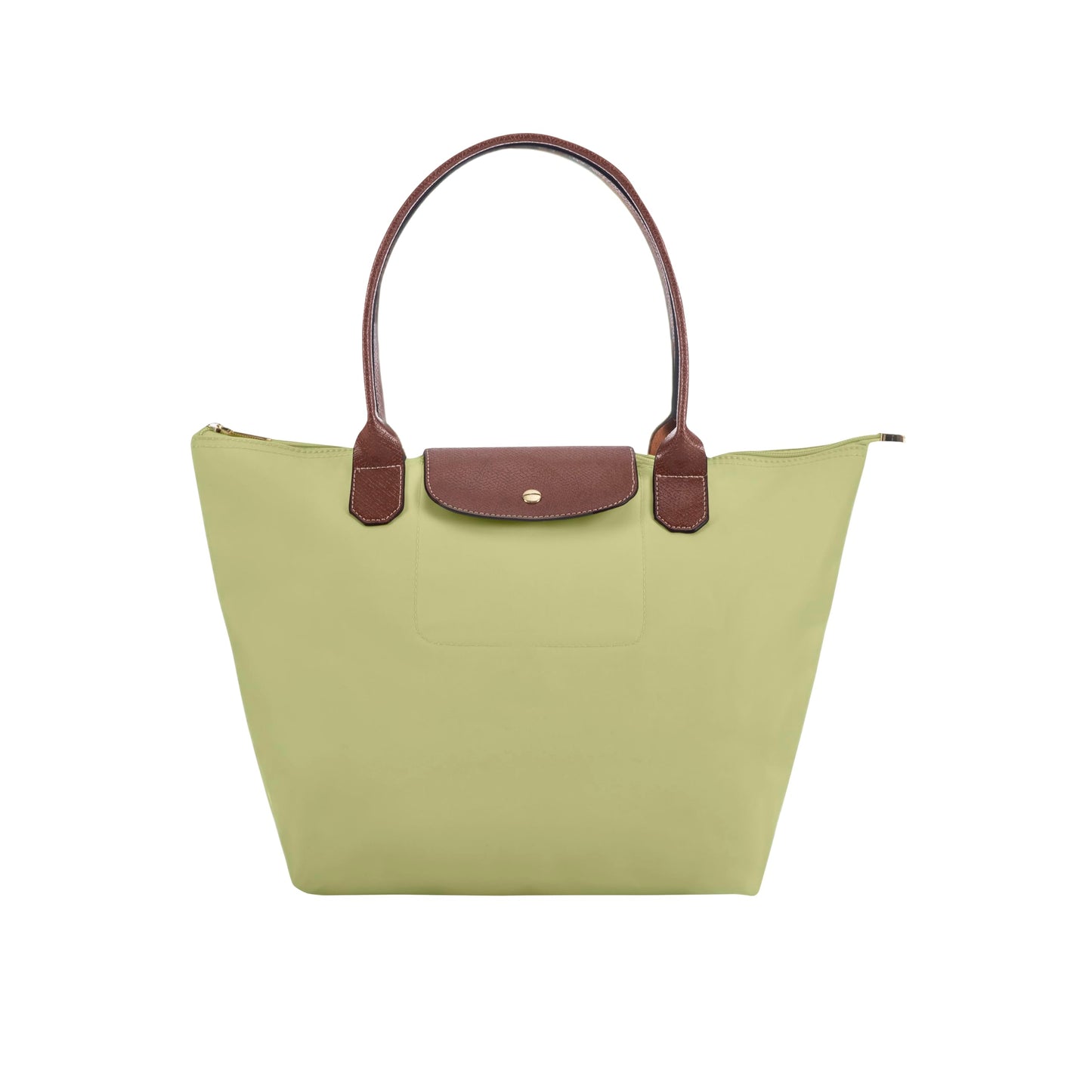 dassymia Tote Bag for Women Foldable Shoulder Bag Nylon Weekend Hobo Handbag, Pistachio