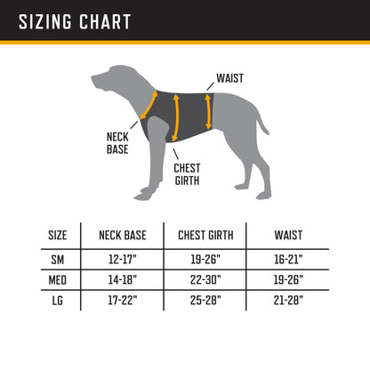 Browning Pet Hi-Vis Safety Vest for Dogs, Safety Orange, Large, Chest Protection