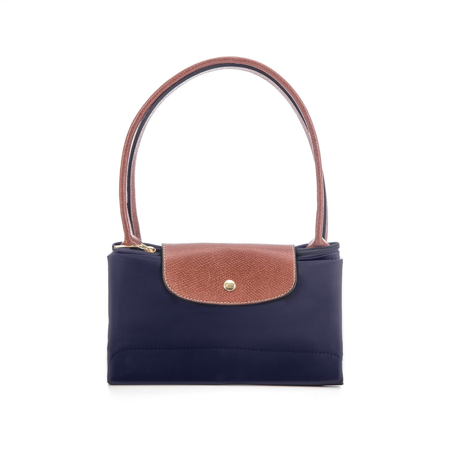 dassymia Tote Bag for Women Foldable Shoulder Bag Nylon Weekend Hobo Handbag, Navy