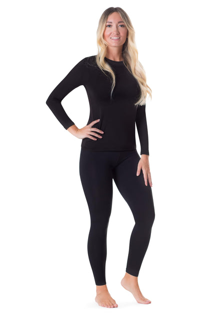 Rocky Thermal Underwear for Women (Long Johns Thermals Set) Shirt & Pants, Base Layer with Leggings/Bottoms Ski/Extreme Cold
