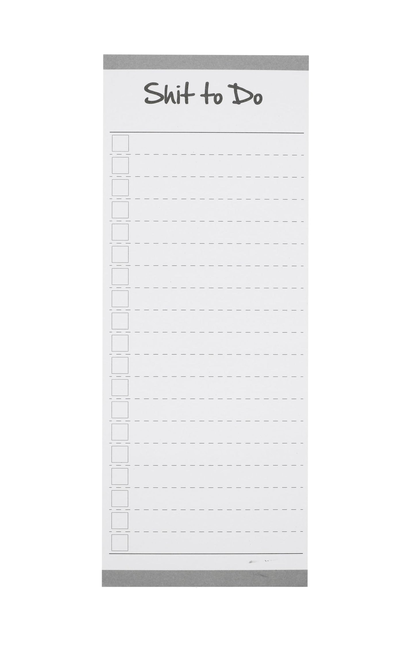 Creative Hobbies Grocery List Magnet Pad for Fridge - 6 Pack of Vibrant Note Pads with Full Magnetic Back and 60 Sheets Each (Funny)