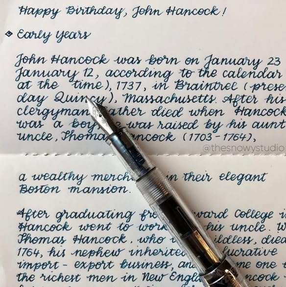 Monteverde USA Monza 3 Fountain Pen Set (Crystal Clear) - Medium, Fine, Omniflex Nib - Ideal Gift for Men & Women - Perfect for Office, Business, School, Gifts, Journaling, Autographs