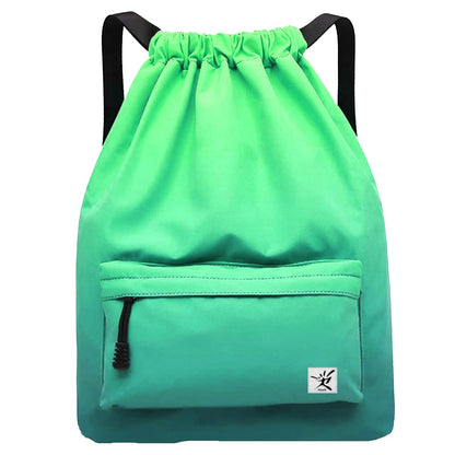 Risefit Waterproof Drawstring Bag, Gym Bag Sackpack Sports Backpack for Men Women