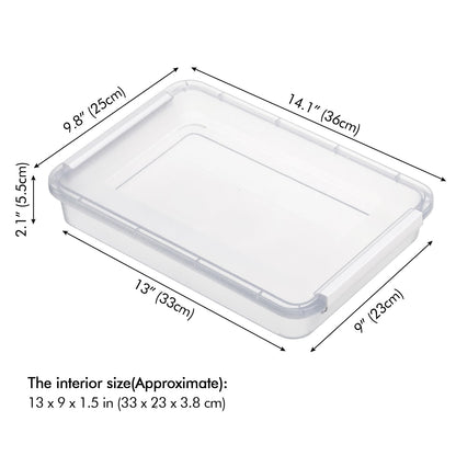 Poeland Portable Project Case File Document Storage Organizer