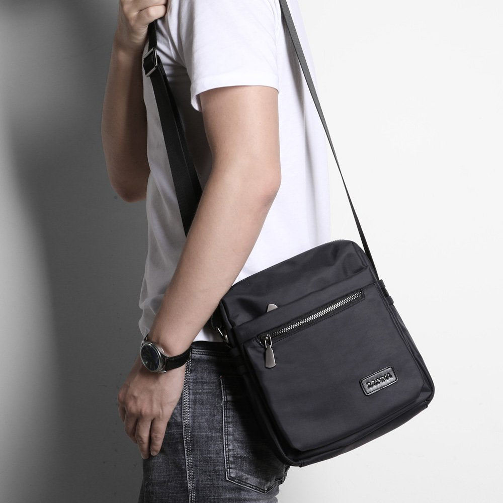 ZZINNA Messenger Bag Waterproof Shoulder Bags Man Purses and Small Crossbody for Men and Women