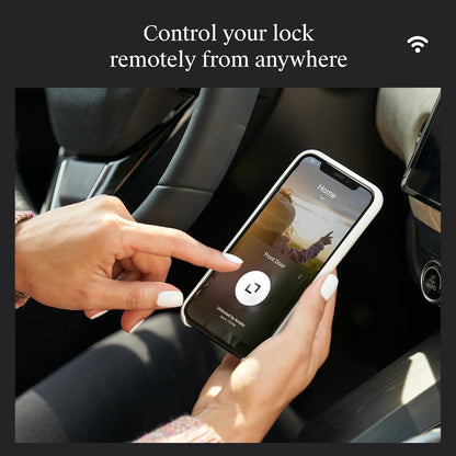 Level Lock+ (Matter) Smart Lock - World's Smallest, Most Advanced Matter-Over-Thread Deadbolt Plus Apple Home Key - Keyless and Remote Access via Apple, Alexa, Google Home, SmartThings (Satin Nickel)