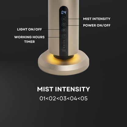 Smart Plug-in Diffuser with App Control | Waterless Cold Air Diffuser | My Way Hotel-Inspired Scent Included | 500 Sq. Ft. Coverage | Mother's Day & Housewarming Gift | Black