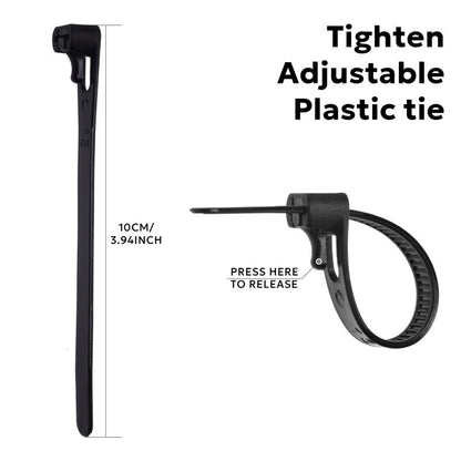 SF Strongest Magnetic Release Holder with Coiled Lanyard Aluminum Alloy Hook - Blue