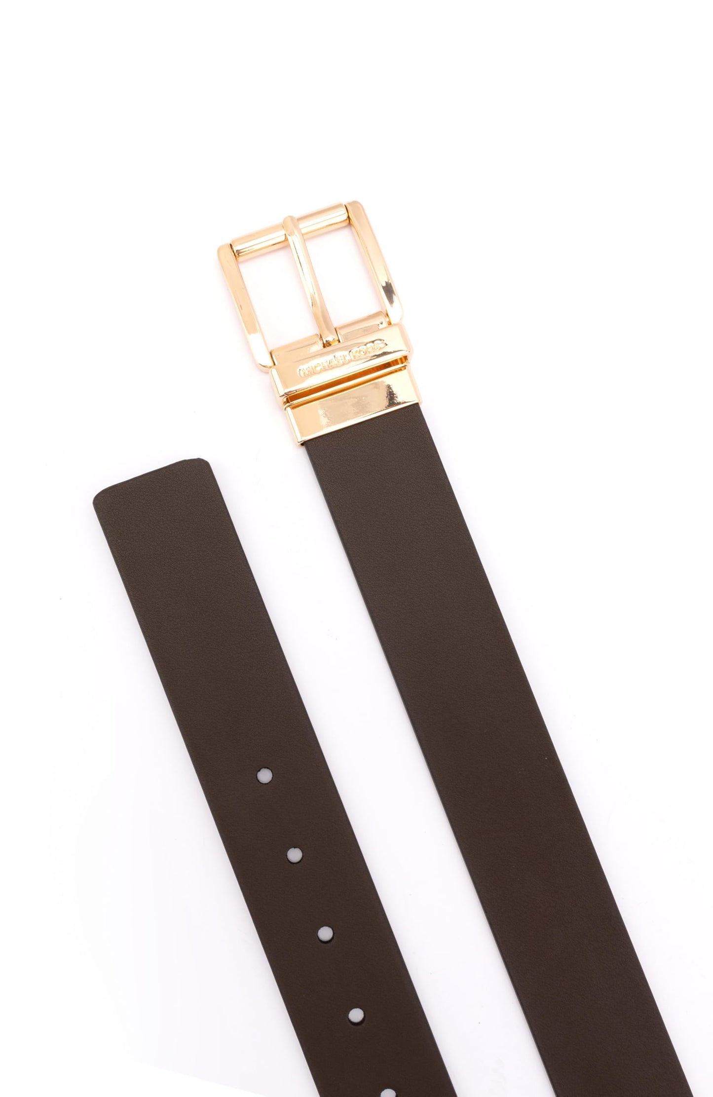 Michael Kors Women's 1.5 Inch Leather Reversible Belt, Stylish Fashion Accessory for Everyday Wear