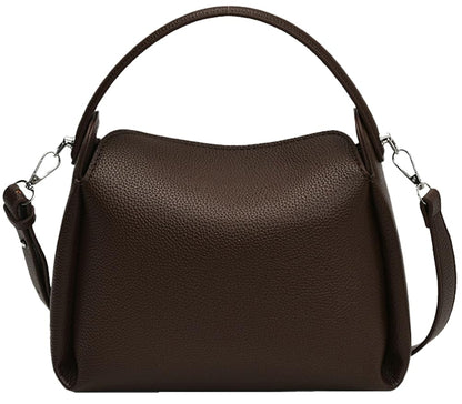 Women's Soft PU Leather Crossbody Bag Slouchy Top Handle Shoulder Bag with Detachable Strap Casual Hobo Purse