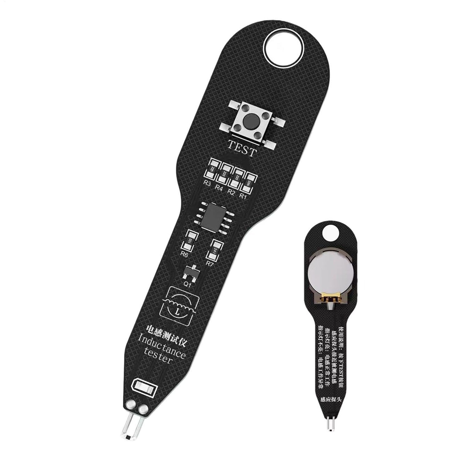 Inductance Tester, Motherboard Coil Tester, Electronic Circuit Board Inductor Detector Repair Fault Detection Tool, Electromagnetic Induction Circuit Board Quick Fault Check Tool, for PC Phone Repair