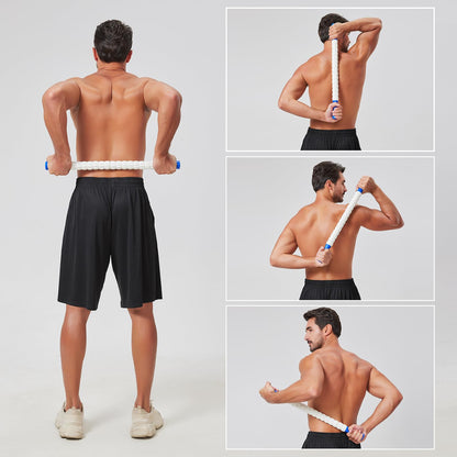 Muscle Roller, Massage Roller Stick for Athletes, Help Reducing Muscle Soreness Cramping Tightness Leg Arms Back Calves Muscle Massager