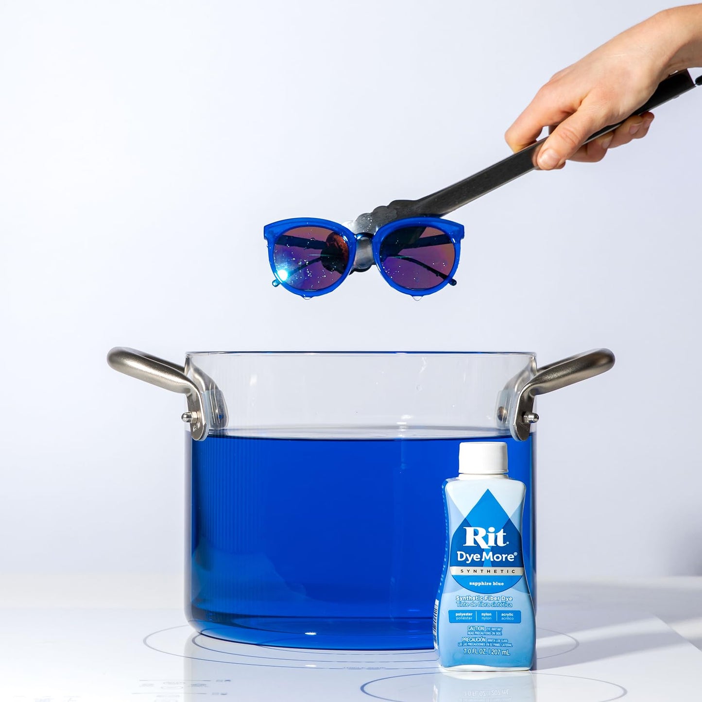 Rit DyeMore Liquid Dye, Sapphire Blue 7-Ounce