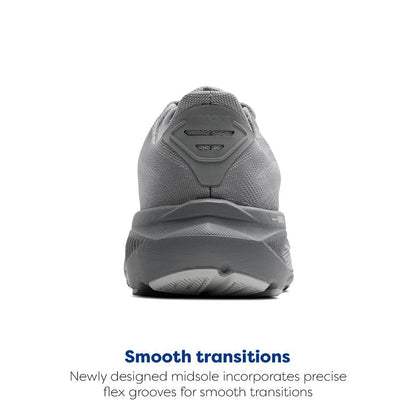Brooks Men’s Ghost 17 Neutral Running Shoe - Primer Gray/Oyster Mushroom - 10 Wide