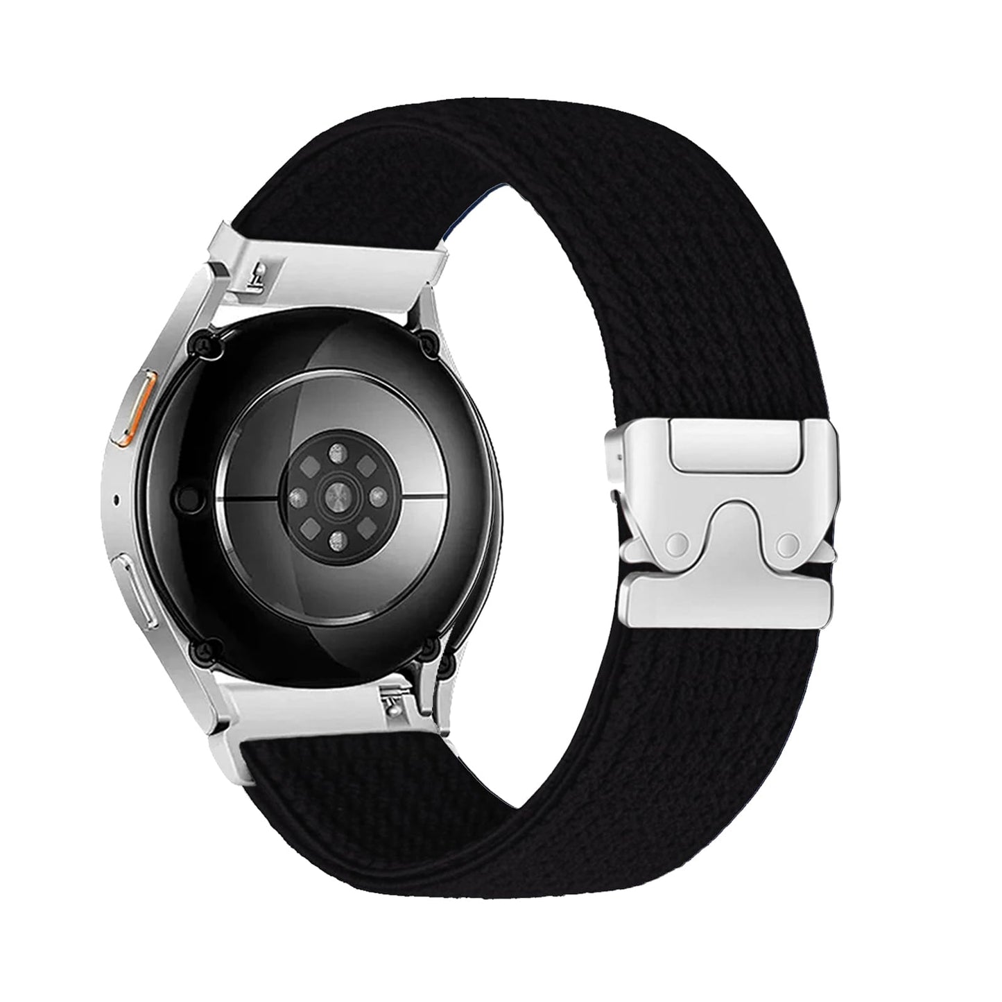 XIDESSEN Braided Nylon Band Compatible with 18mm 19mm 20mm 22mm Quick Release Watch Band, Adjustable Soft Stretchy Elastic Braided Relacement Wristband for Men Women(Watch Band Size=Watch Lug Width)