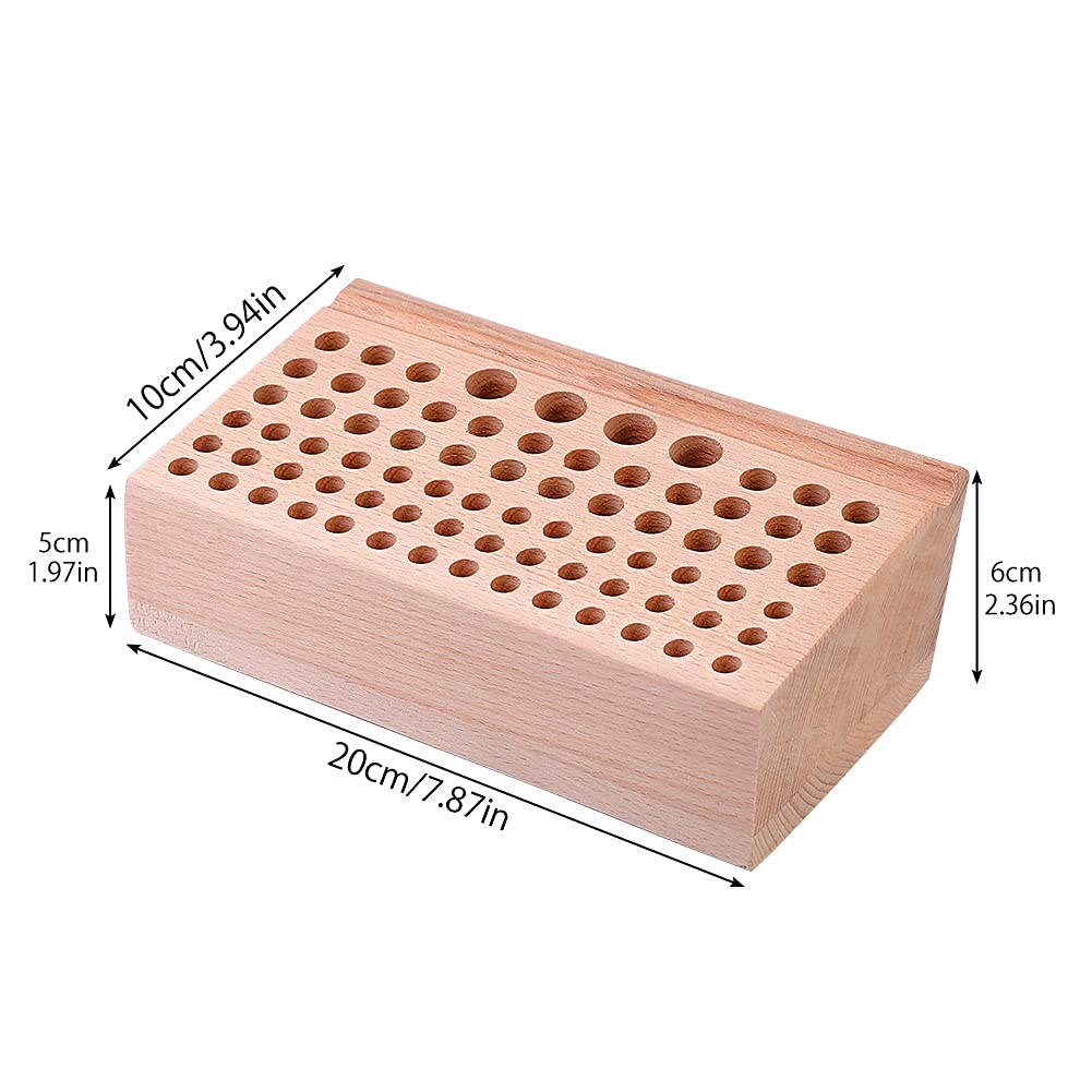 76 Styles Leather Craft Tool Holder, Leather Tool Organizer Leather Holder Tool Wooden, Professional Leather Tools Storage Box Crafting Organizer, Leather Craft Stand Holder Organizer and Storage