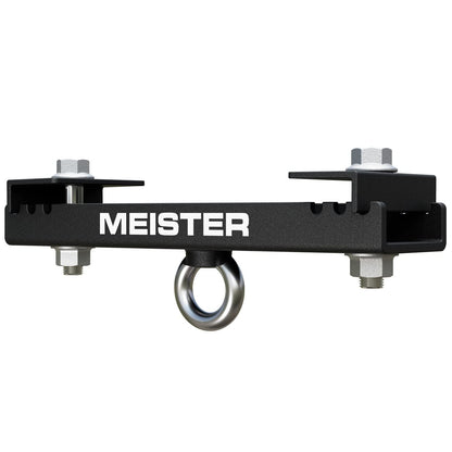 Meister - Boxing MMA Clamp Suspension Bracket, Suspension Straps and Ceiling Accessories, Black, 9.5"-14"