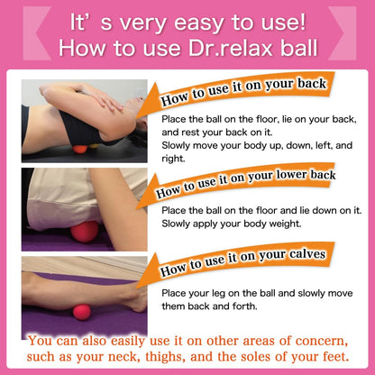 Massage Lacrosse Balls for Myofascial Release, Trigger Point Therapy,Manual Massage Balls, Muscle Knots, and Yoga Deep Tissue Massage. Set of 2 Firm Balls (Dusty Pink and Pink Beige)